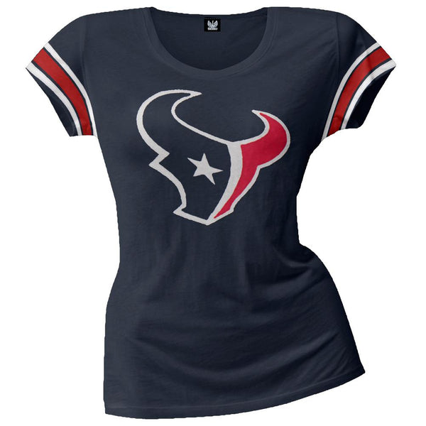 Houston Texans - Off-Campus Juniors Premium Scoop T-Shirt