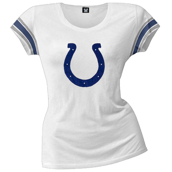Indianapolis Colts - Off-Campus Juniors Premium Scoop T-Shirt