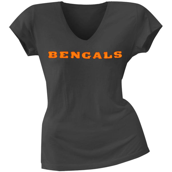 Cincinnati Bengals - Showtime Premium Juniors V-Neck T-Shirt