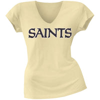 New Orleans Saints - Showtime Premium Juniors V-Neck T-Shirt