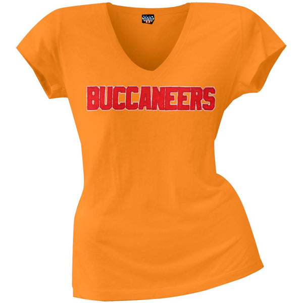 Tampa Bay Buccaneers - Showtime Premium Juniors V-Neck T-Shirt