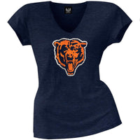 Chicago Bears - Scrum Logo Premium Juniors V-Neck T-Shirt