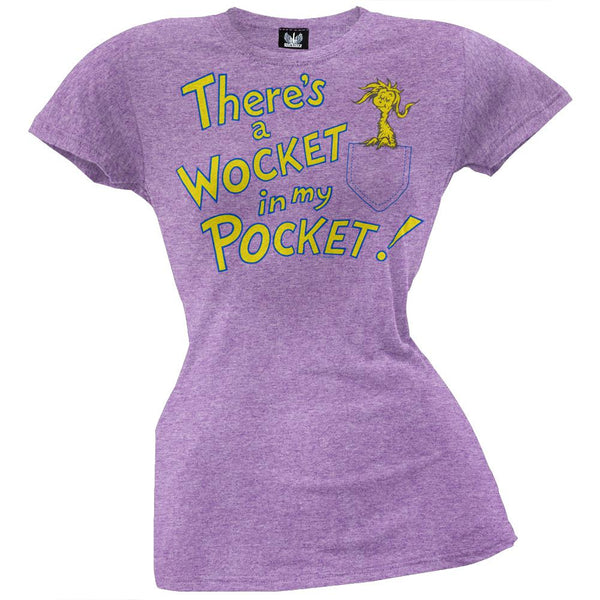 Dr. Seuss - Wocket Pocket Juniors T-Shirt