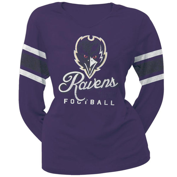 Baltimore Ravens - Homerun Premium Juniors Long Sleeve T-Shirt