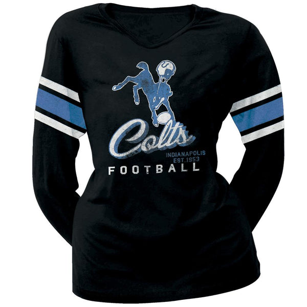 Indianapolis Colts - Homerun Premium Juniors Long Sleeve T-Shirt