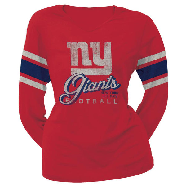 New York Giants - Homerun Premium Juniors Long Sleeve T-Shirt