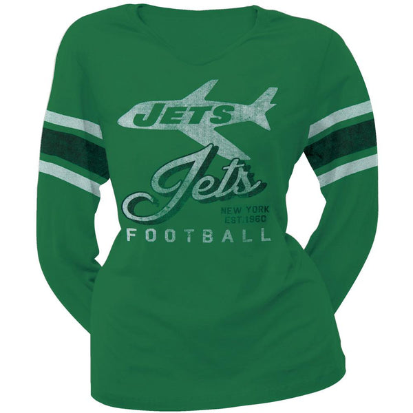 New York Jets - Homerun Premium Juniors Long Sleeve T-Shirt