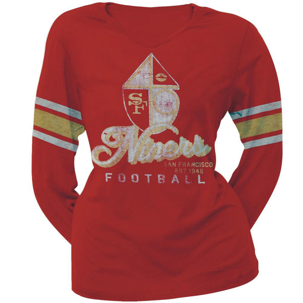 San Francisco 49ers - Homerun Premium Juniors Long Sleeve T-Shirt