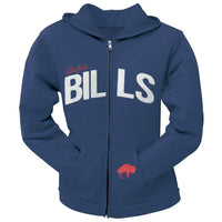 Buffalo Bills - Pep Rally Premium Juniors Full Zip Hoodie