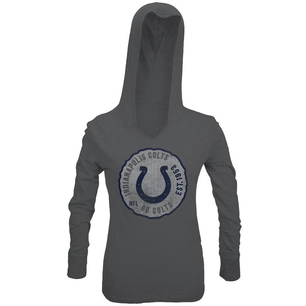 Indianapolis Colts - Primetime Juniors Hooded Long Sleeve T-Shirt