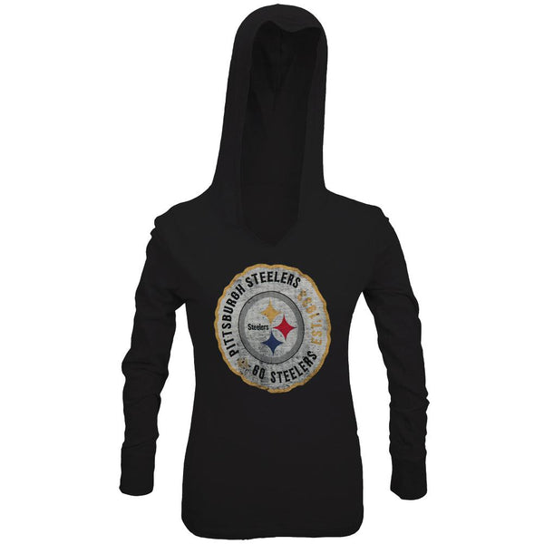 Pittsburgh Steelers - Primetime Juniors Hooded Long Sleeve T-Shirt