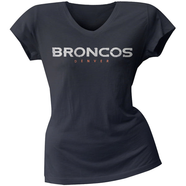 Denver Broncos - Scrum Team Logo Premium Juniors T-Shirt