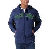 Seattle Seahawks - Striker Full Zip Premium Hoodie