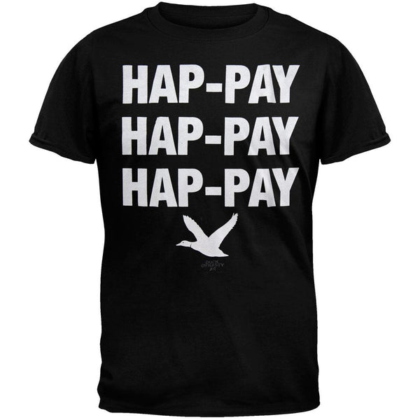 Duck Dynasty - Hap-Pay Hap-Pay Black T-Shirt