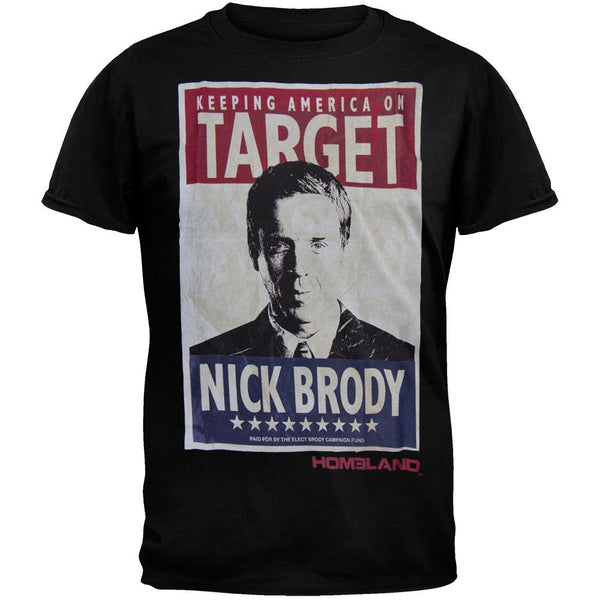 Homeland - Nick Brody Campaign Poster T-Shirt