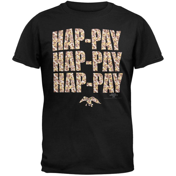 Duck Dynasty - Hap-Pay Camo Logo T-Shirt