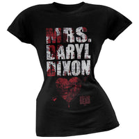 Walking Dead - Mrs. Daryl Dixon Juniors T-Shirt