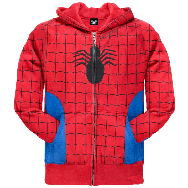 Spider-Man - Hidden Parker Juvy Costume Zip Hoodie