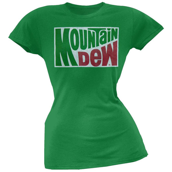 Mountain Dew - Classic Logo Juniors T-Shirt