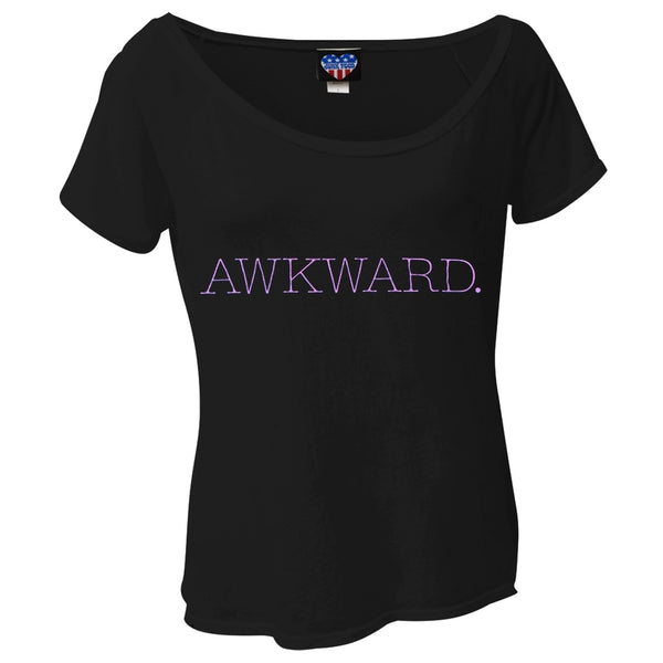 Awkward - Logo Juniors Dolman T-Shirt