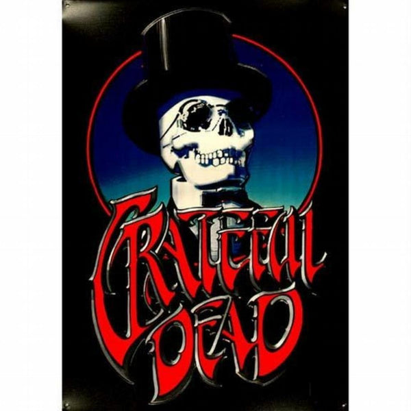 Grateful Dead - Top Hat Metal Print Poster