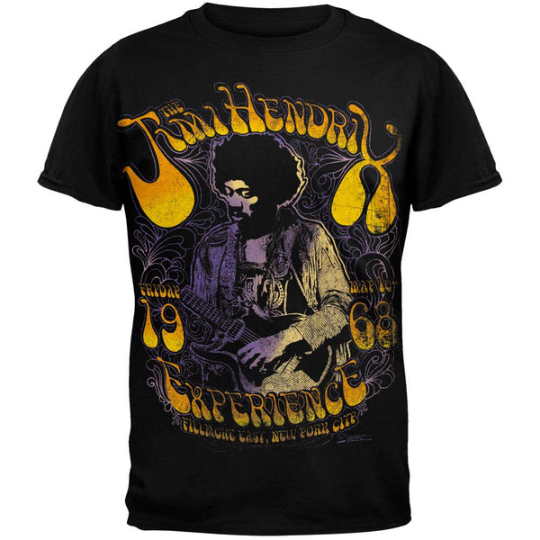 Jimi Hendrix - Fillmore 1968 In Color T-Shirt