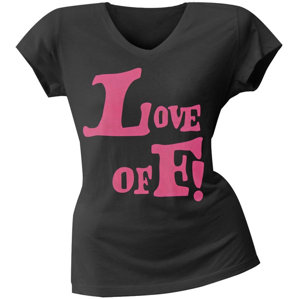 2 Love - Kelly Osborne's Love of F! Junior's V-Neck T-Shirt