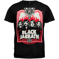 Black Sabbath - Red Flames T-Shirt