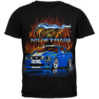 Ford - Flaming Mustang Youth T-Shirt
