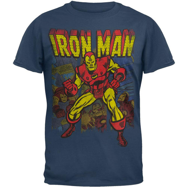 Iron Man - Iron Panes Soft T-Shirt