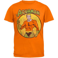 Aquaman- Circle Portrait Youth T-Shirt