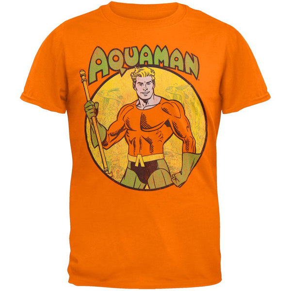 Aquaman- Circle Portrait Youth T-Shirt