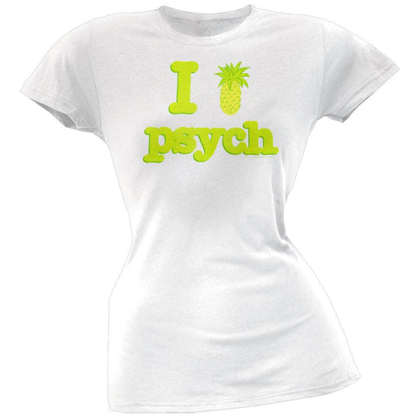 Psych - I Pineapple Psych Juniors T-Shirt