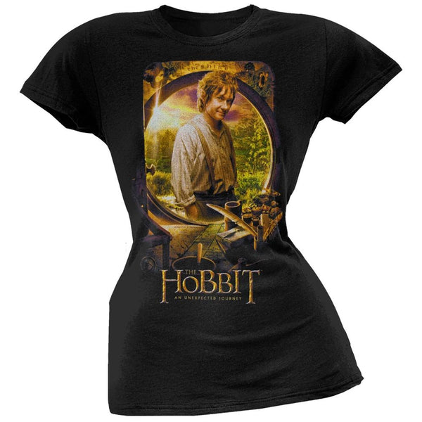 The Hobbit - Bilbo Poster Juniors T-Shirt