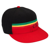 Bob Marley - Rasta Stripe Yellow Fitted Cap