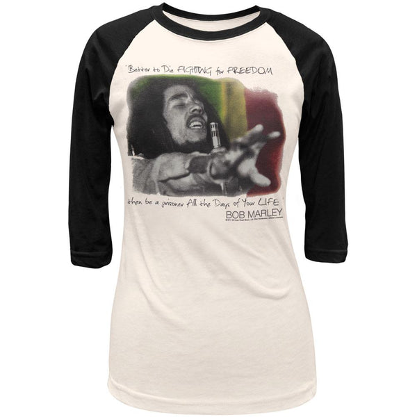 Bob Marley - Quotes Juniors Raglan