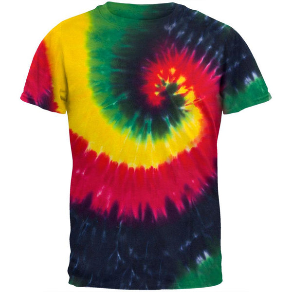 Rasta Spiral - Tie Dye Youth T-Shirt