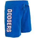 Los Angeles Dodgers - Glitter Logo Girls Youth Drawstring Shorts