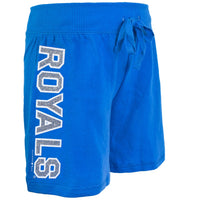 Kansas City Royals - Glitter Logo Girls Youth Drawstring Shorts