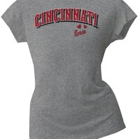 Cincinnati Reds - Glitter Love Girls Juvy T-Shirt