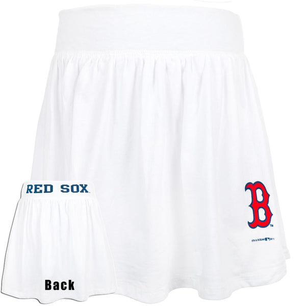 Boston Red Sox - Logo Girls Youth Athletic Skort