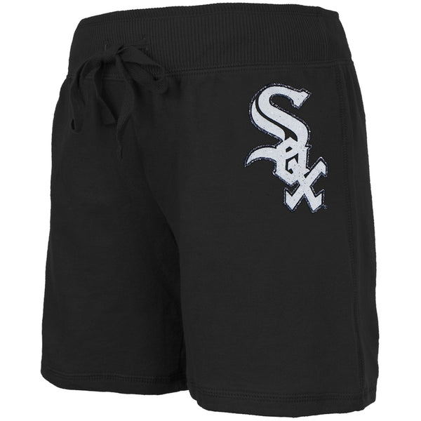Chicago White Sox - Glitter Logo Girls Youth Drawstring Shorts