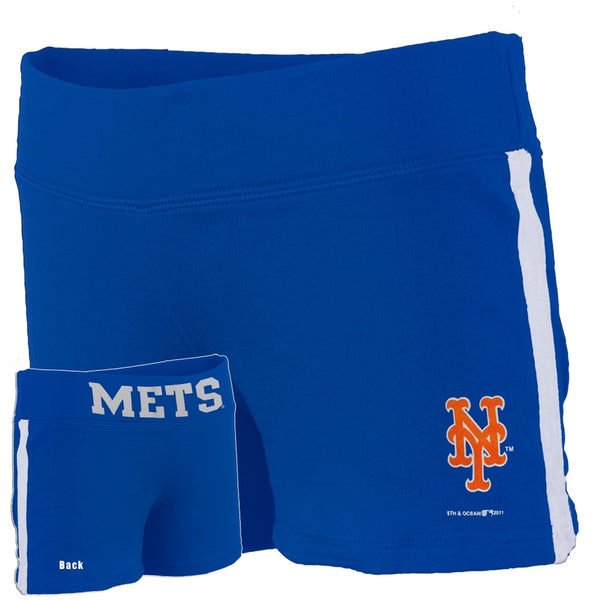 New York Mets - Logo Girls Juvy Athletic Shorts
