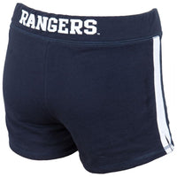 Texas Rangers - Rhinestone Logo Girls Juvy Athletic Shorts