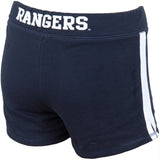 Texas Rangers - Rhinestone Logo Girls Youth Athletic Shorts