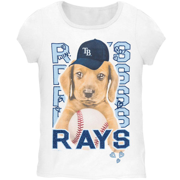 Tampa Bay Rays - Puppy Dog Girls Youth T-Shirt