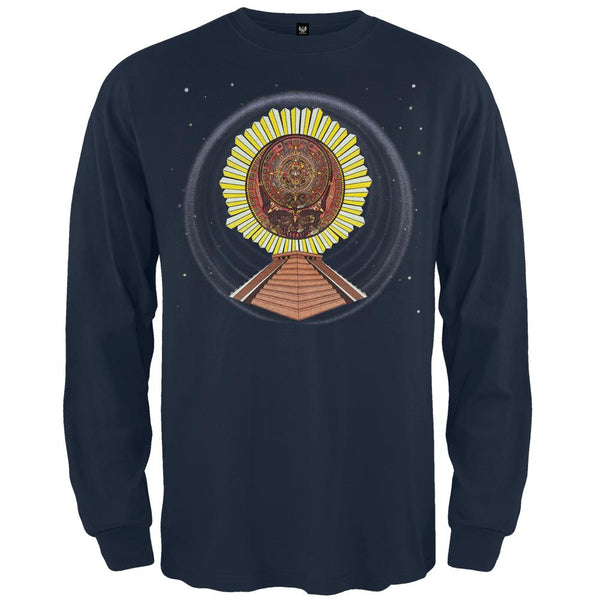 Grateful Dead - Aztec SYF Navy Long Sleeve T-Shirt
