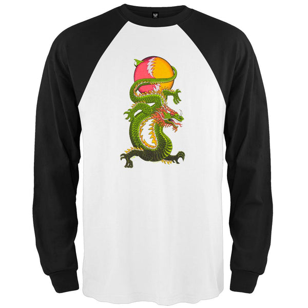 Grateful Dead - Lightning Bolt Dragon Raglan