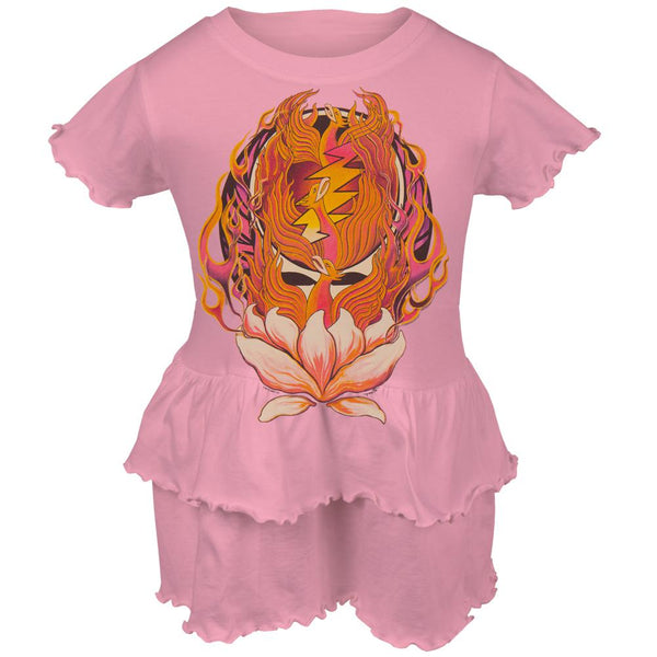 Grateful Dead - Phoenix Rising SYF Infant Romper Ruffle Dress