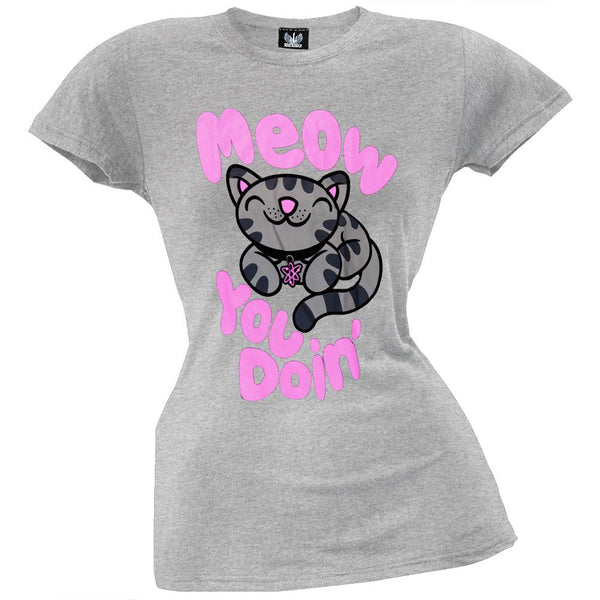 Big Bang Theory - Meow You Doin' Juniors T-Shirt